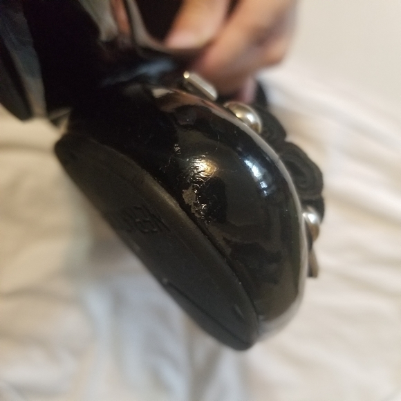 BCBGeneration Eesha Patent Leather Wedges - Picture 7 of 9